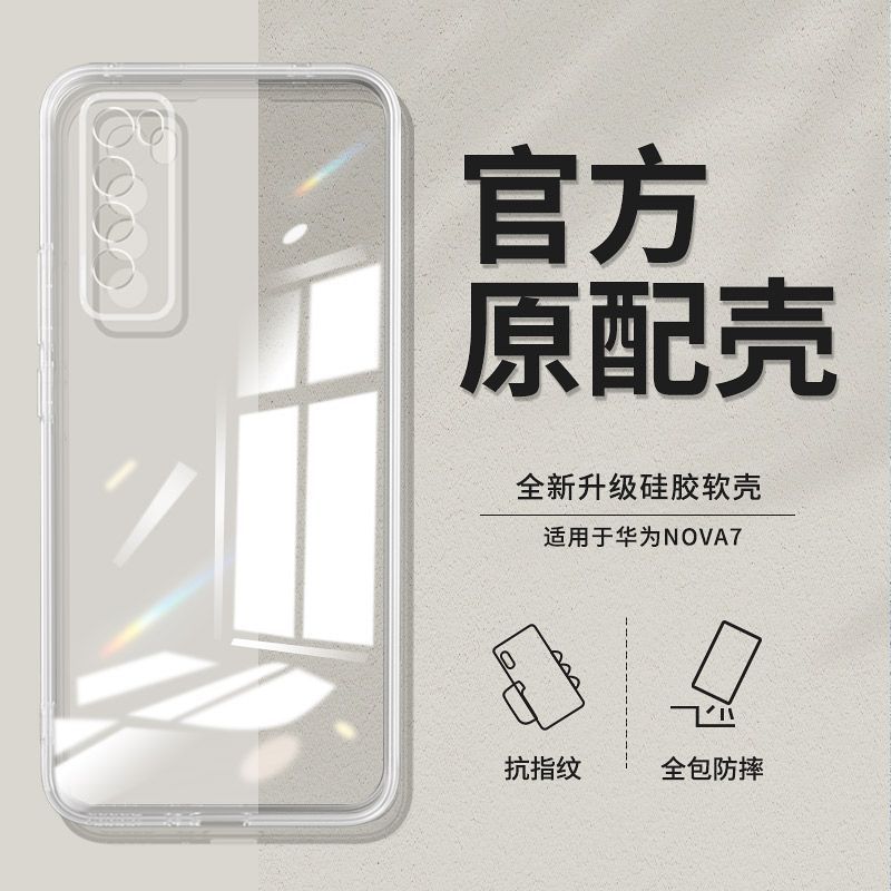 The application is a nova7 shell Nova7pro transparent soft shell with a super thin silicon male and girl protection.