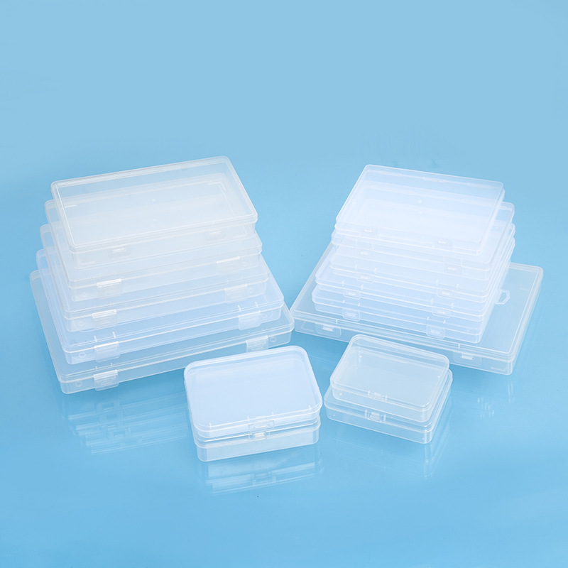 The translucent ploughing box for rectangular parts will be used to collect the gear wrapping box card card for plastics.