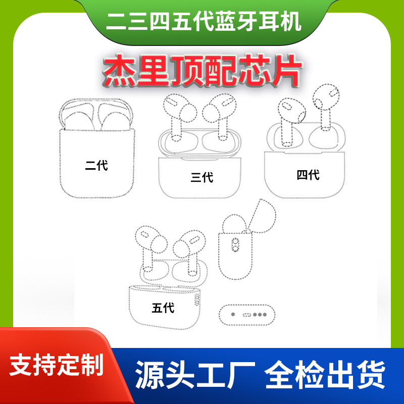 The two-generation two-generation North China Bluetooth Headphones Pro4Pro6 Jerry Blues have continued beyond the border for a long time.