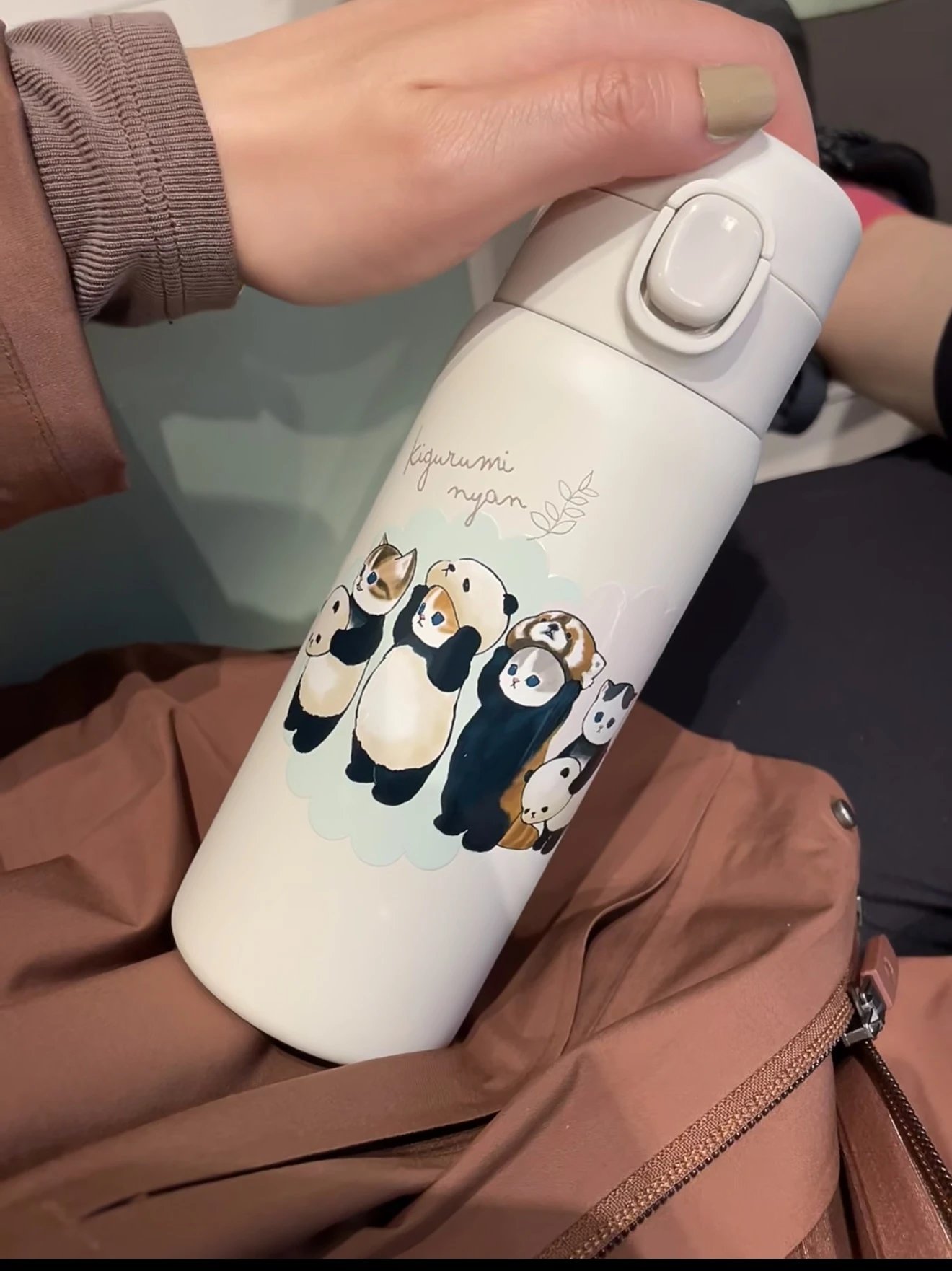 猫咪插画保温杯