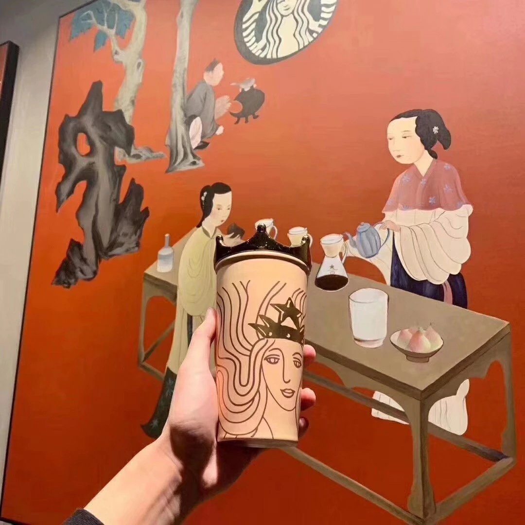 星巴克杯子
有一定收藏价值喜欢杯子的朋友别错过了实体店限定款 只有在星爸爸的实体店才能买到双层半真空